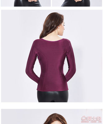 懷詩玉秋冬季新款 融合保暖與時(shí)尚的蕾絲塑身打底衫